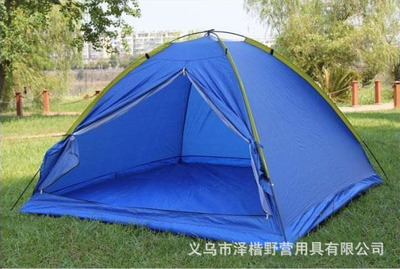 供應(yīng)多人3到4人單層帳篷 家庭休閑旅游野營(yíng)首選
